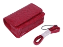 iSmart Grand Soft Leather Case-Red